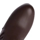 Bottes Hautes Imperméables Style Cavalière à Talon Épais et Revers