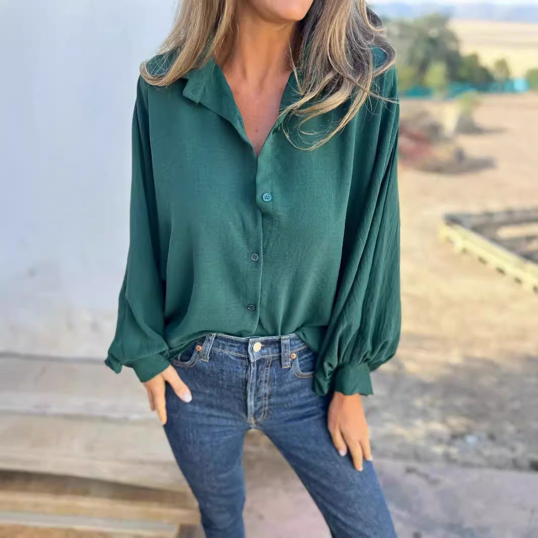 Chemise Fluide à Texture Gauffrée