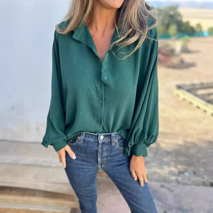 Chemise Fluide à Texture Gauffrée