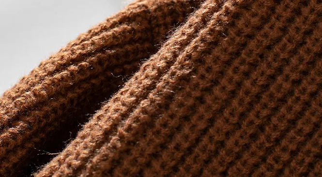 Gilet ample en maille à boutonnage simple et manches longues