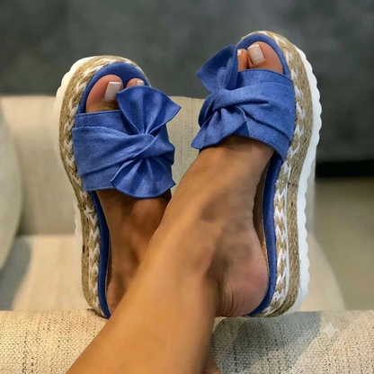 Camélia – Mules Compensées Confort & Style
