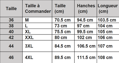 Pantalon Droit Taille Haute