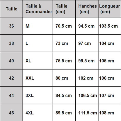 Pantalon Droit Taille Haute