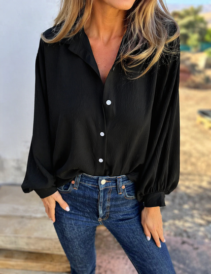 Chemise Fluide à Texture Gauffrée