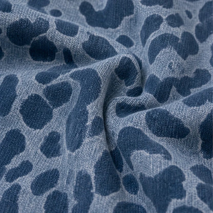 Veste Zippée à Capuche Imprimé Léopard